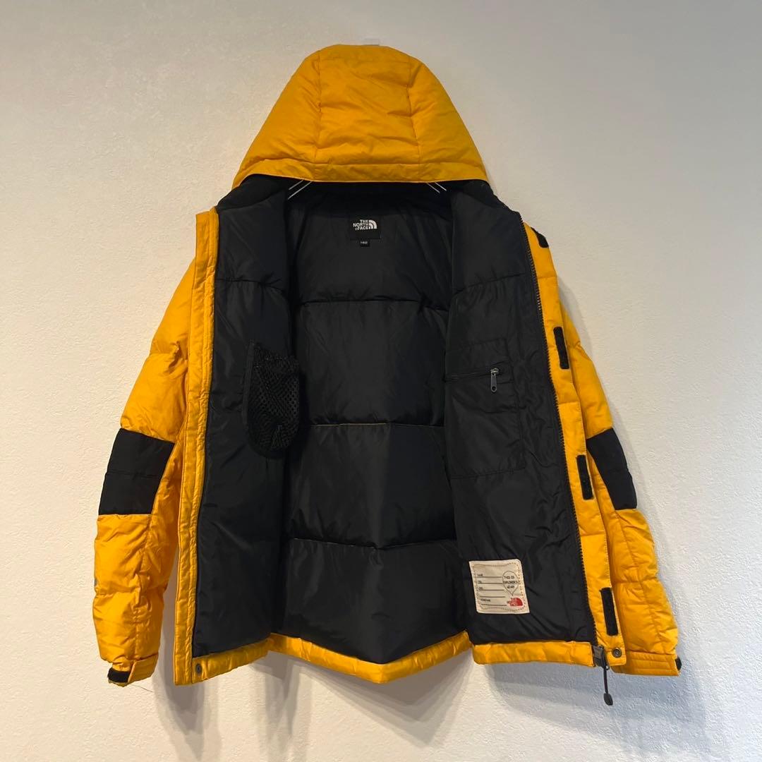 ノースフェイス　バルトロ　ダウンジャケット　キッズ　140 イエロー　ハイベント