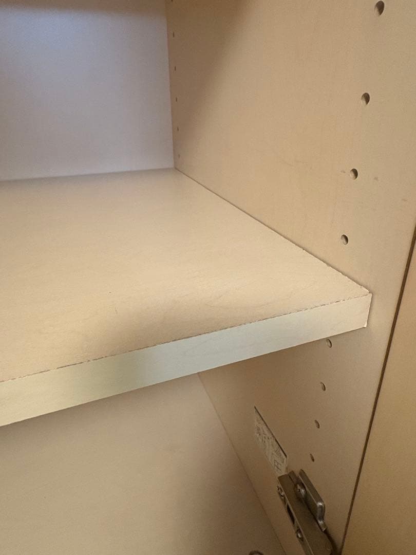 希少無印良品　廃盤　メープル材　食器棚　カップボード