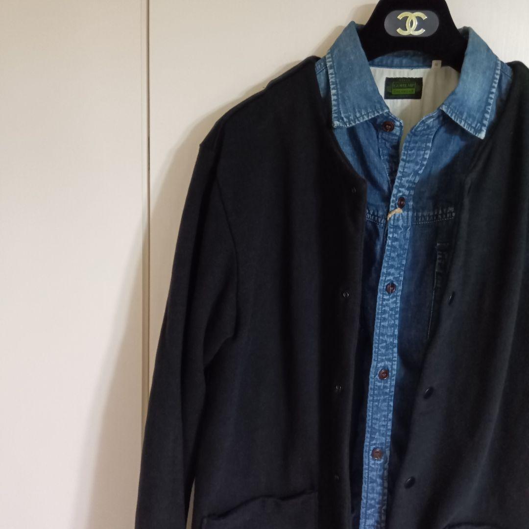 JACKMAN 別注　GG　スウェット　スナップ ジャケット　L　日本製