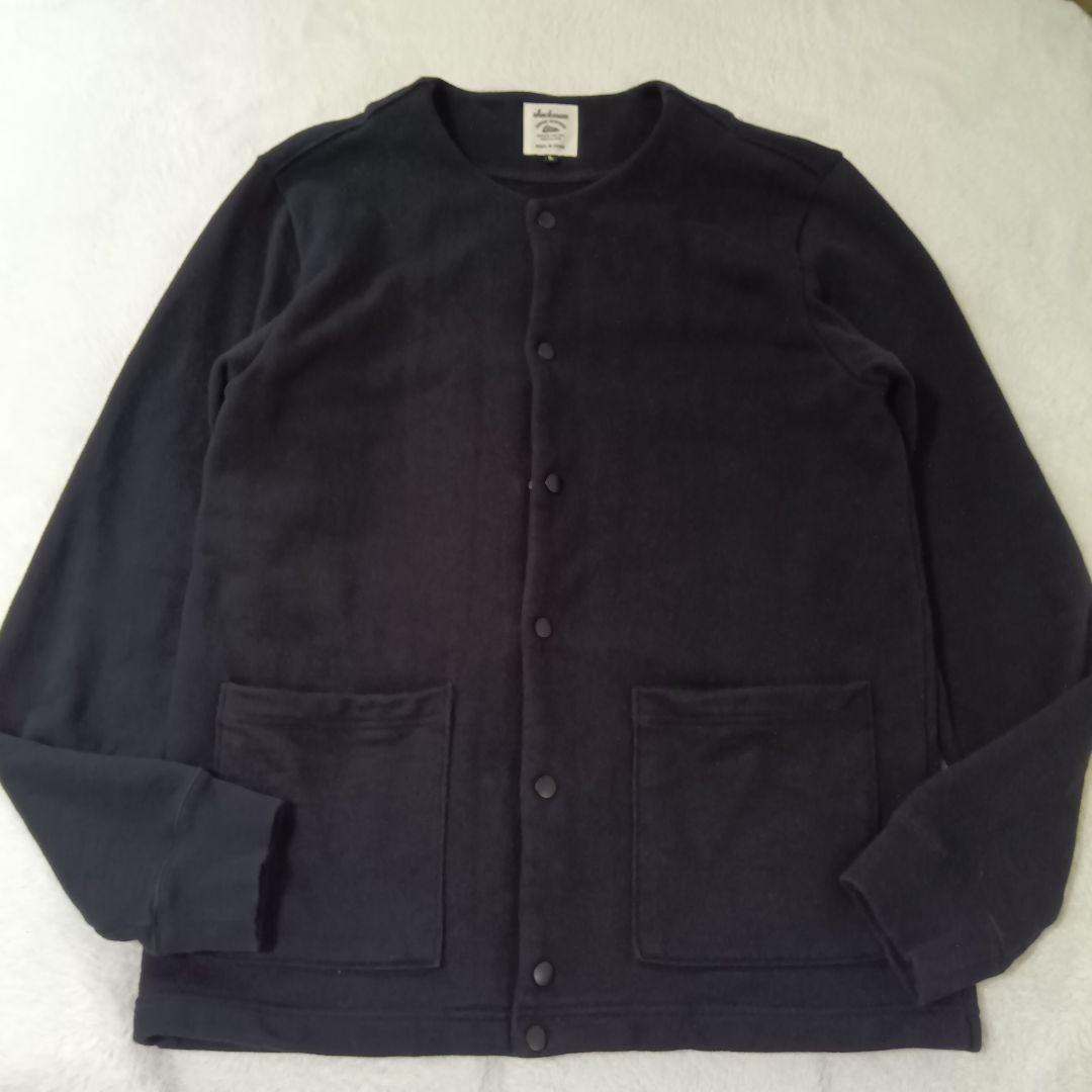 JACKMAN 別注　GG　スウェット　スナップ ジャケット　L　日本製