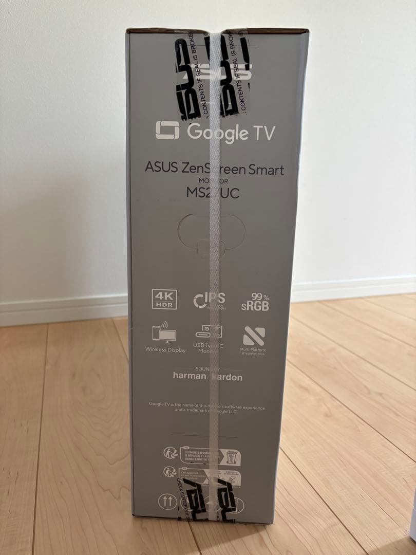 未開封ASUS ZenScreen Smart MS27UC 4Kモニター