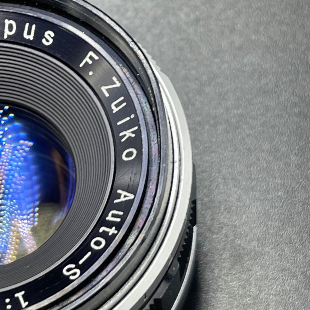 フィルムカメラ OLYMPUS PEN-FT zuiko auto-s f1.8 38mm