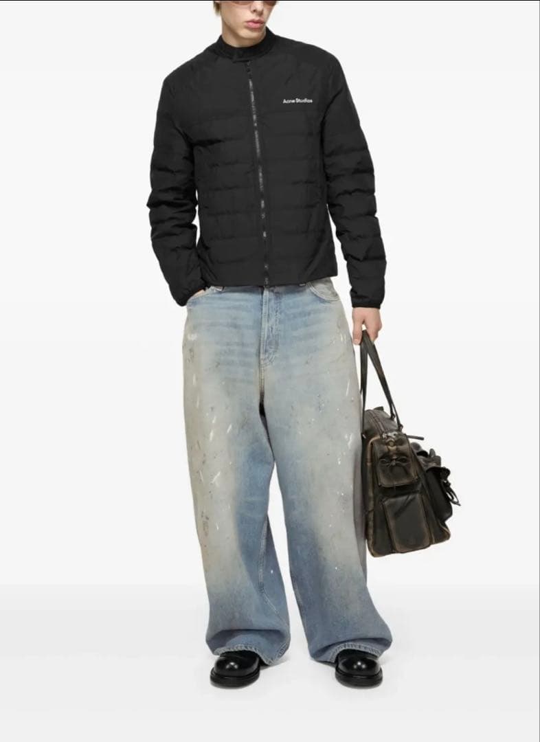 Acne Studios ロゴ ダウンジャケット