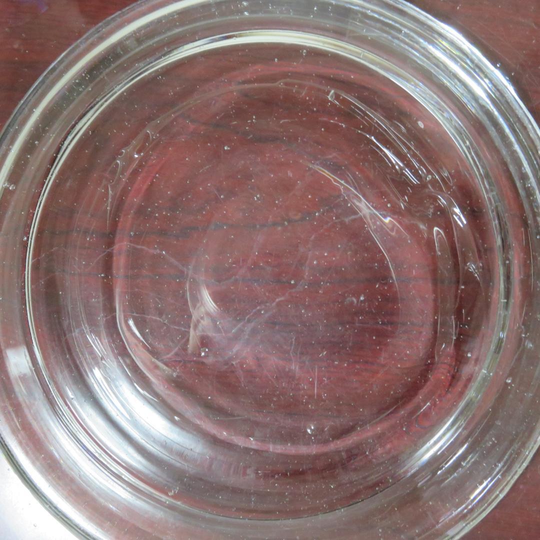 地球瓶 ガラス 蓋無 昭和レトロ 気泡 欠け ゆらゆら ガラスポット