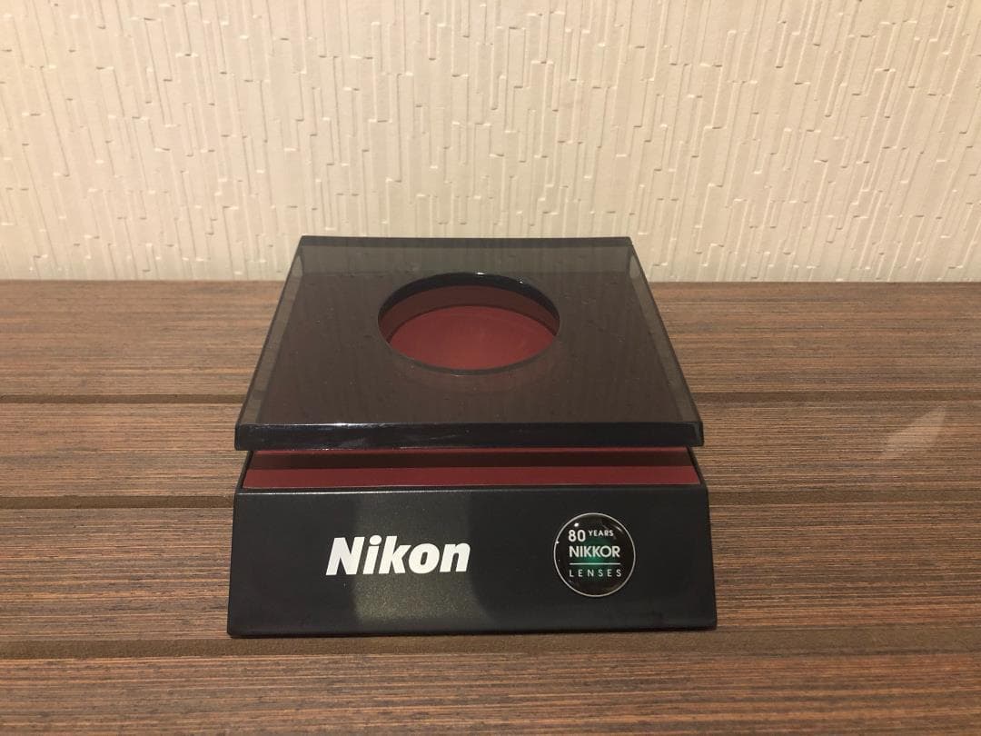 NIKON 80周年キャンペーン　レンズスタンド（非売品）