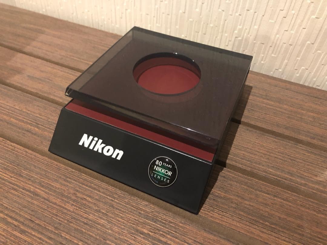 NIKON 80周年キャンペーン　レンズスタンド（非売品）