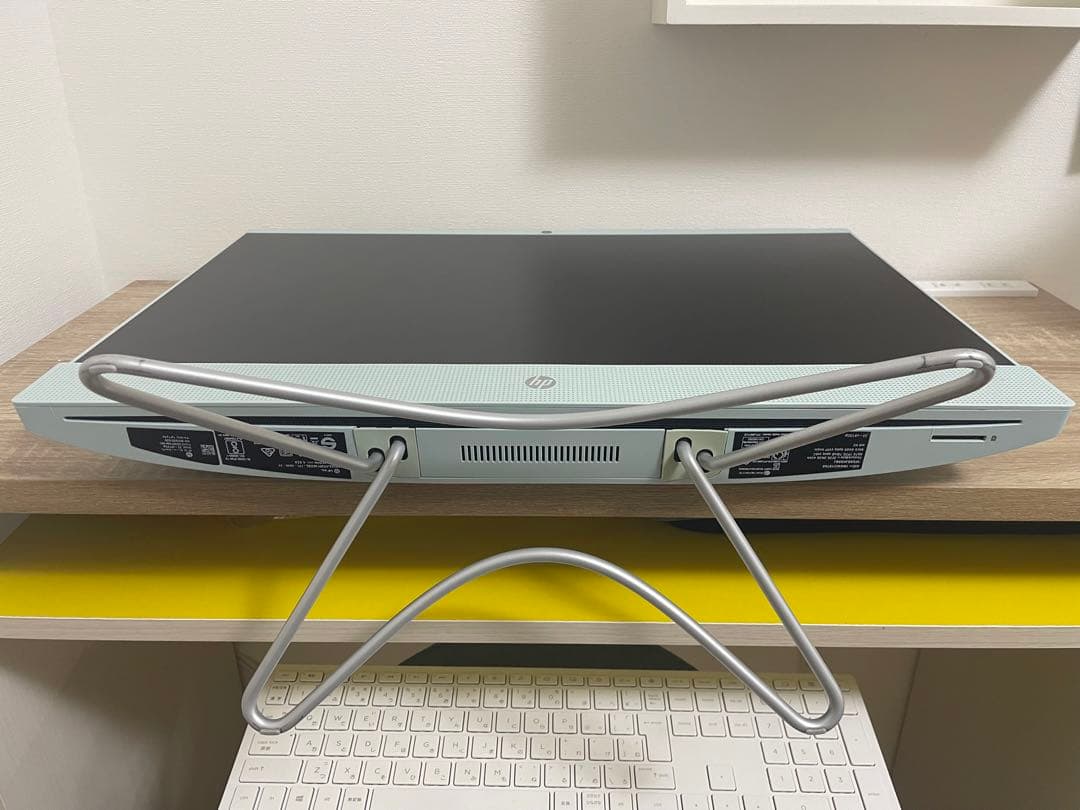 【省スペース/おしゃれなデザイン】HP液晶一体型PC※訳アリ品【周辺機器付属】