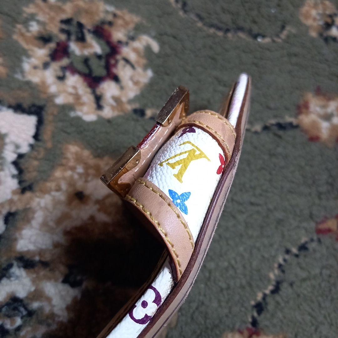 Louis Vuitton マルチカラー　ミュール　サンダル