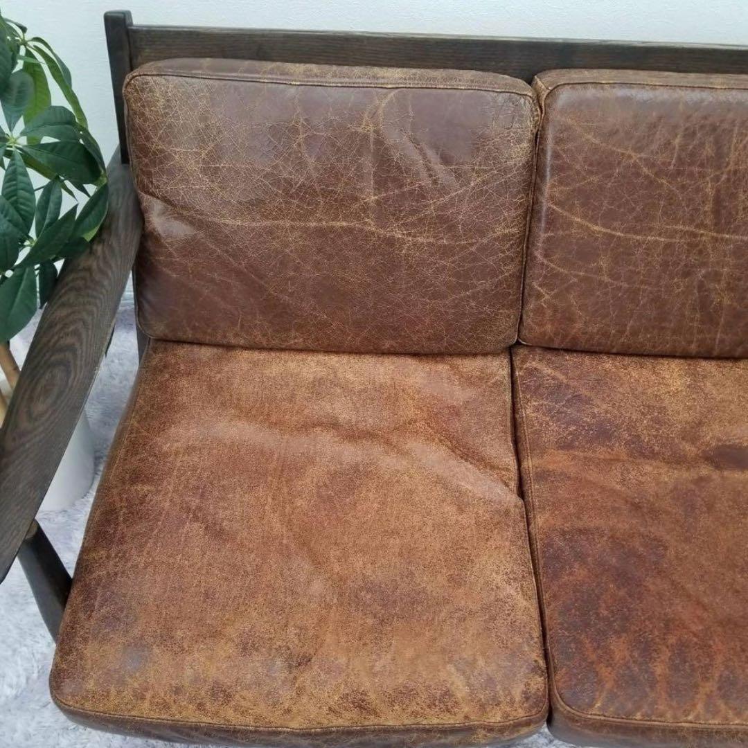 journal standard furniture 3人掛けソファ　本革