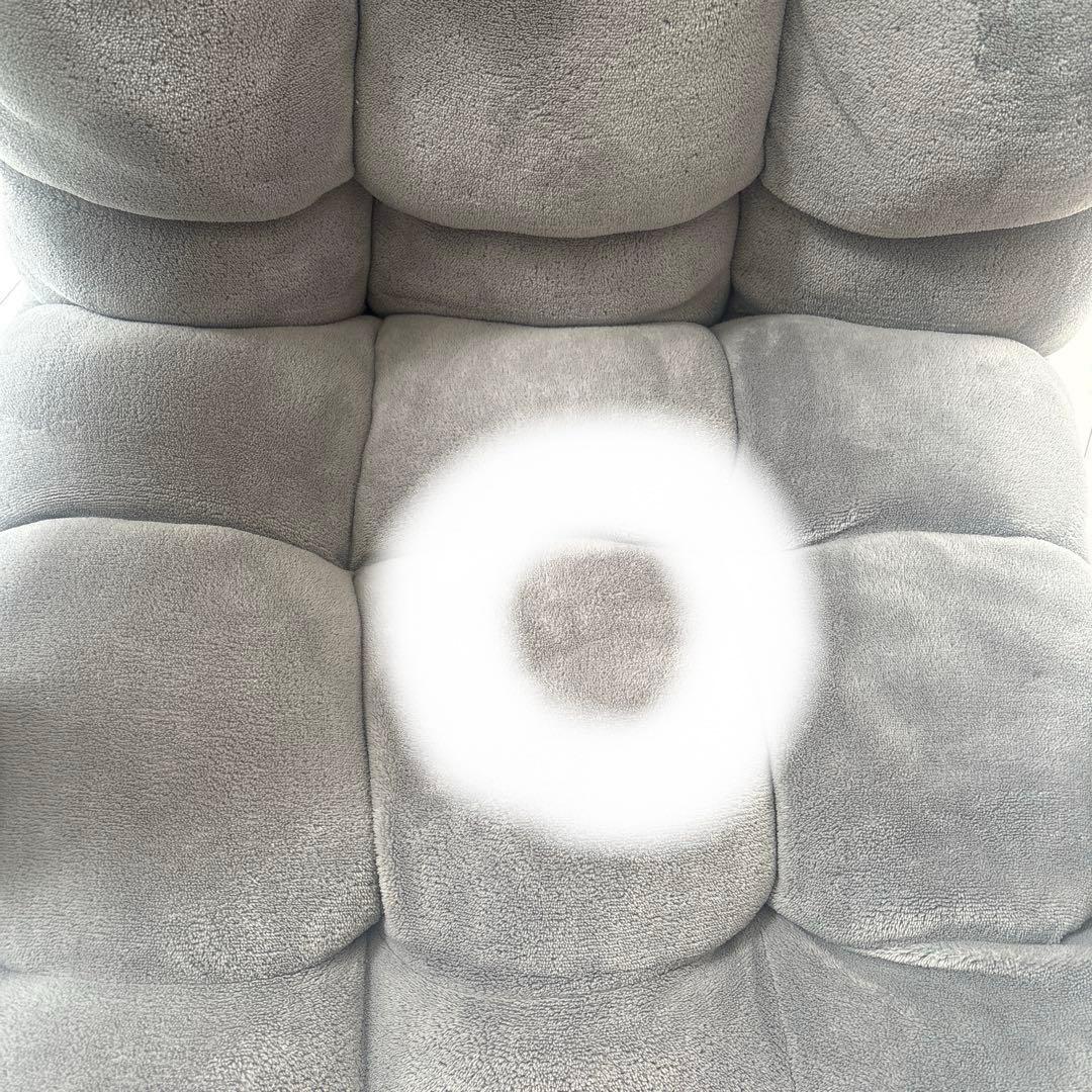 k*送様 【3way】グレー もこもこふわふわリクライニング座椅子