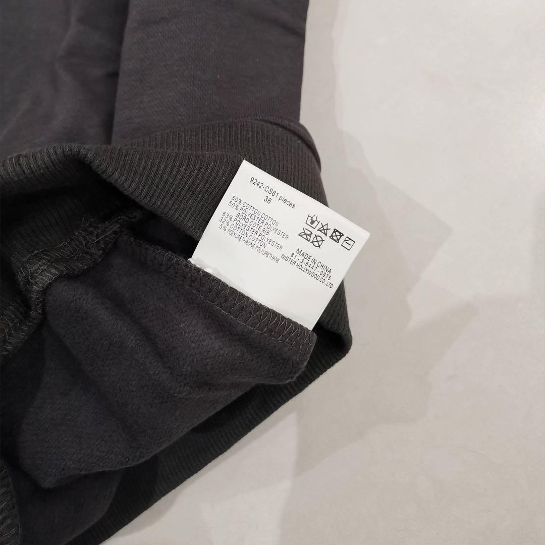 HOOLYWOOD CREWNECK SWEATSHIRT グレー ３６