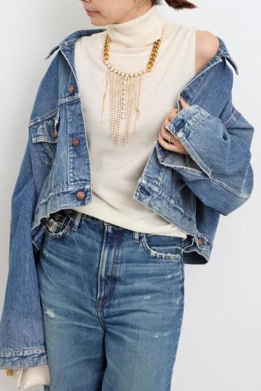 レッド カード DENIM JACKET L'Appartement別注　完売品