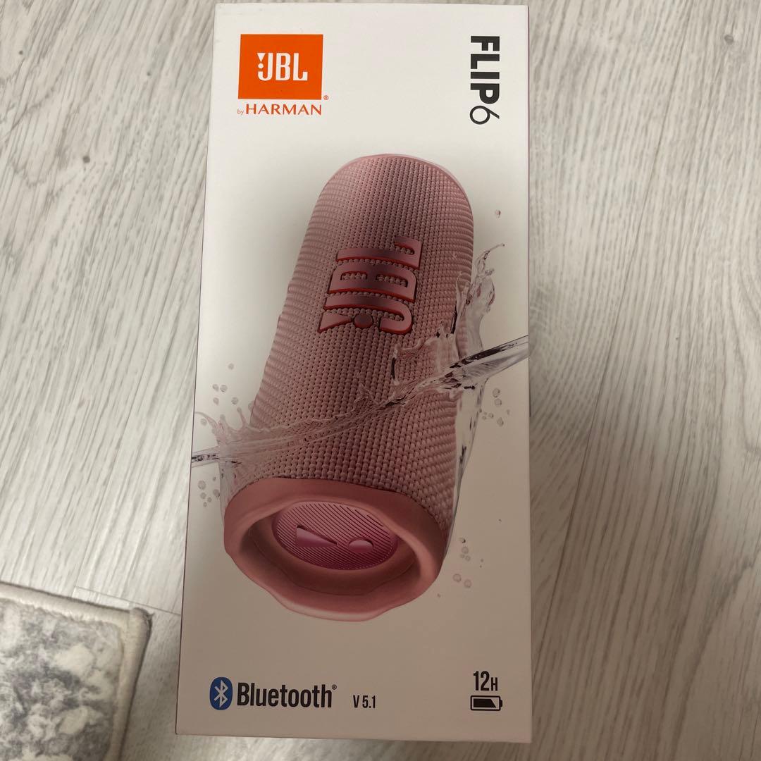 JBL FLIP6 Bluetoothスピーカ　ピンク