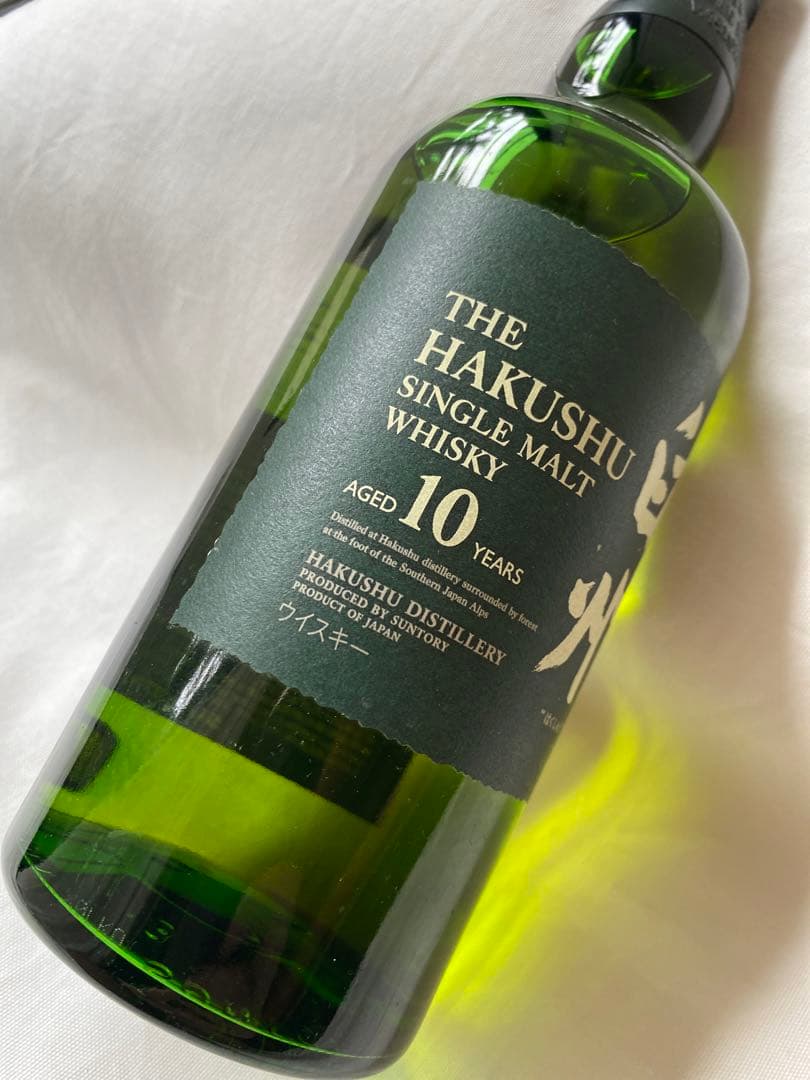 未開栓 サントリー 白州 10年 シングルモルトウイスキー 700ml 40％