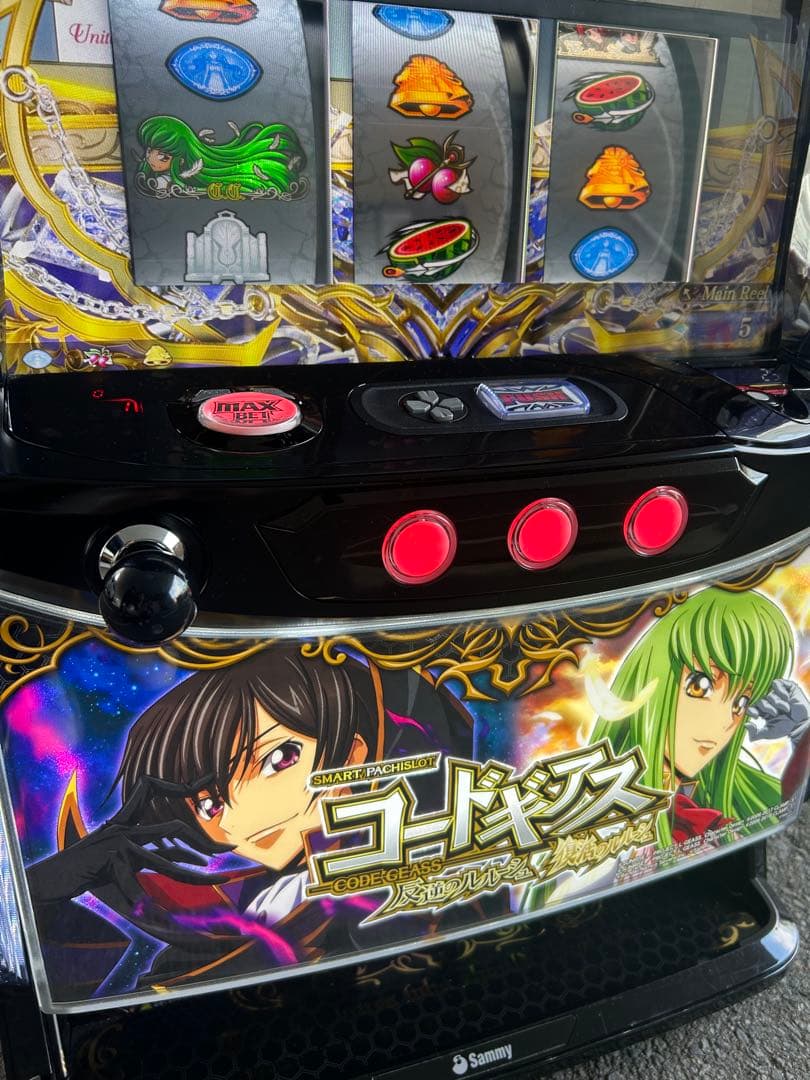 家庭用改造済み　Lコードギアス復活のルルーシュZS パチスロ実機　スマスロ