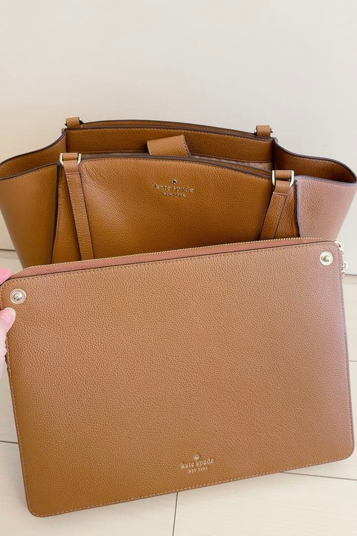 【未使用】kate spade PCケース付きショルダーバッグ