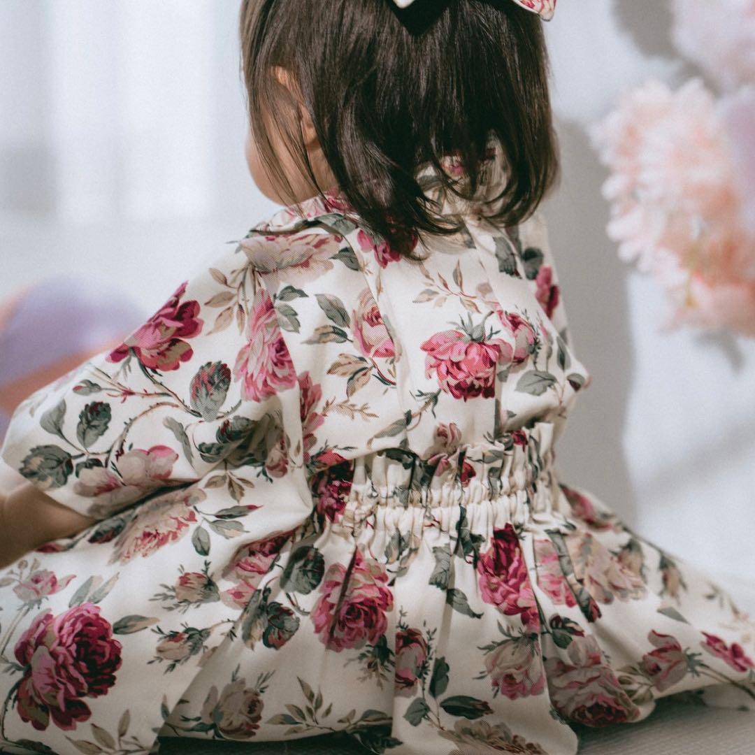 ［織］80-90cm ベビー袴 ひなまつり 衣装