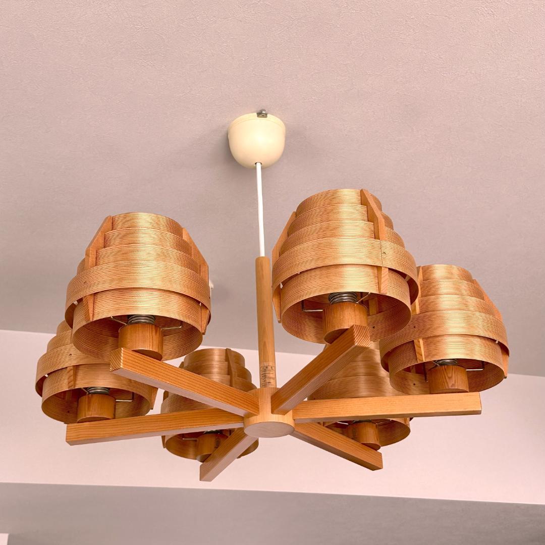 ヤコブソン シャンデリア（JAKOBSSON）yamagiwa 6灯タイプ