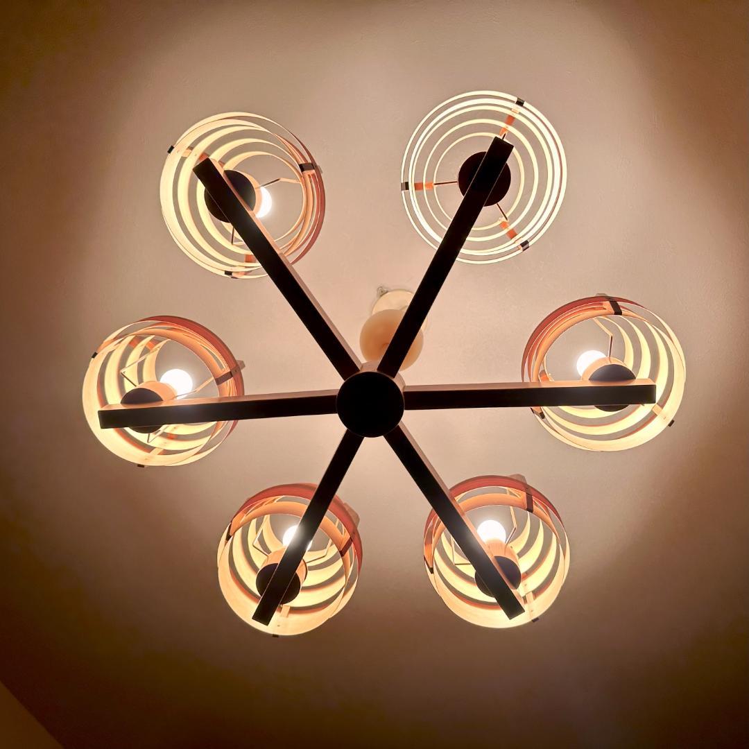 ヤコブソン シャンデリア（JAKOBSSON）yamagiwa 6灯タイプ