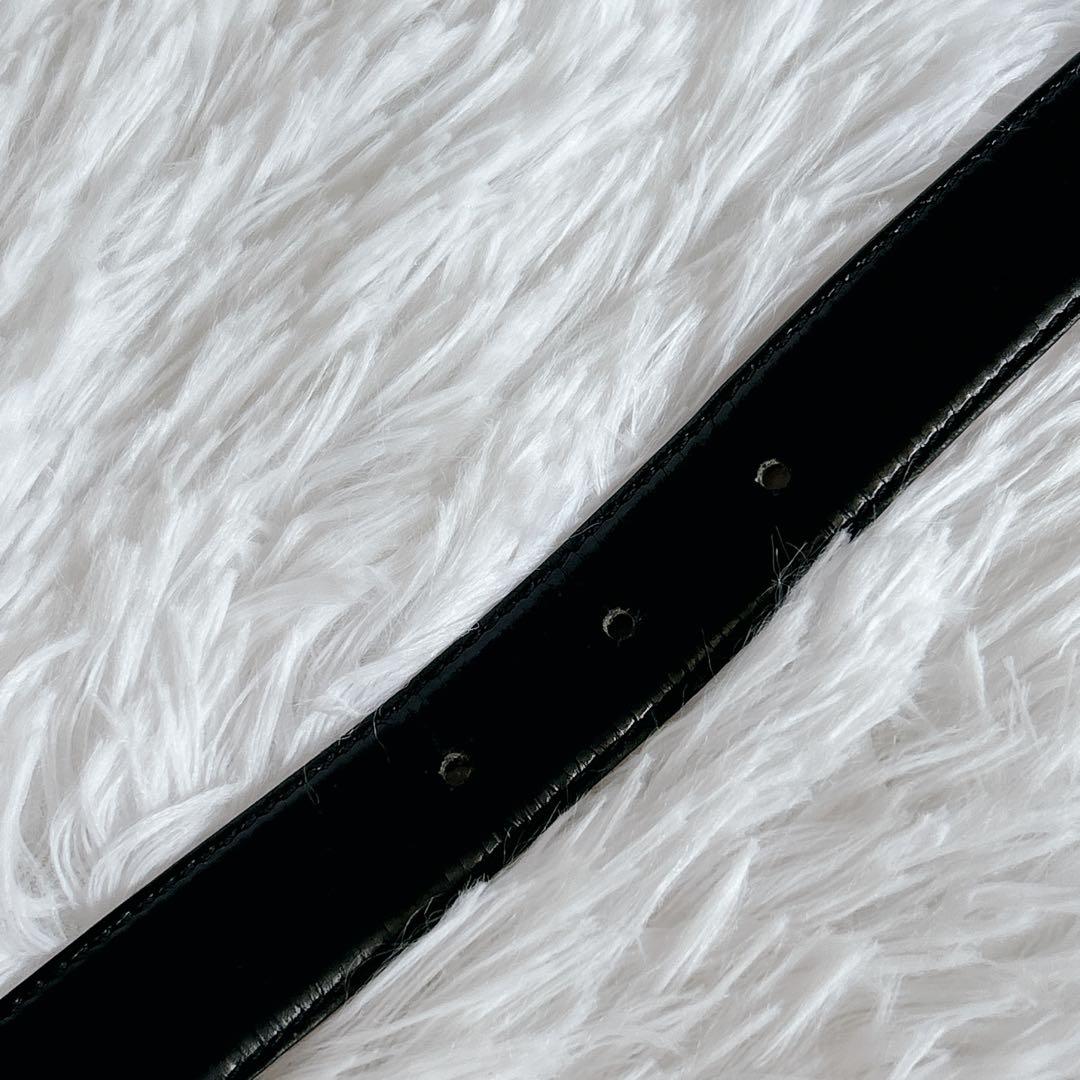 CELINE ゴールドバックル ホースビット レザーベルト ヴィンテージ 65