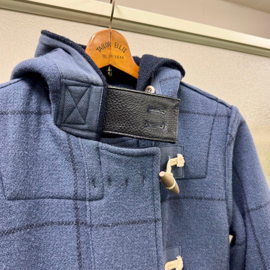 Nigel Caborne リバーシブルモンゴメリーコート 46ネイビーダッフル