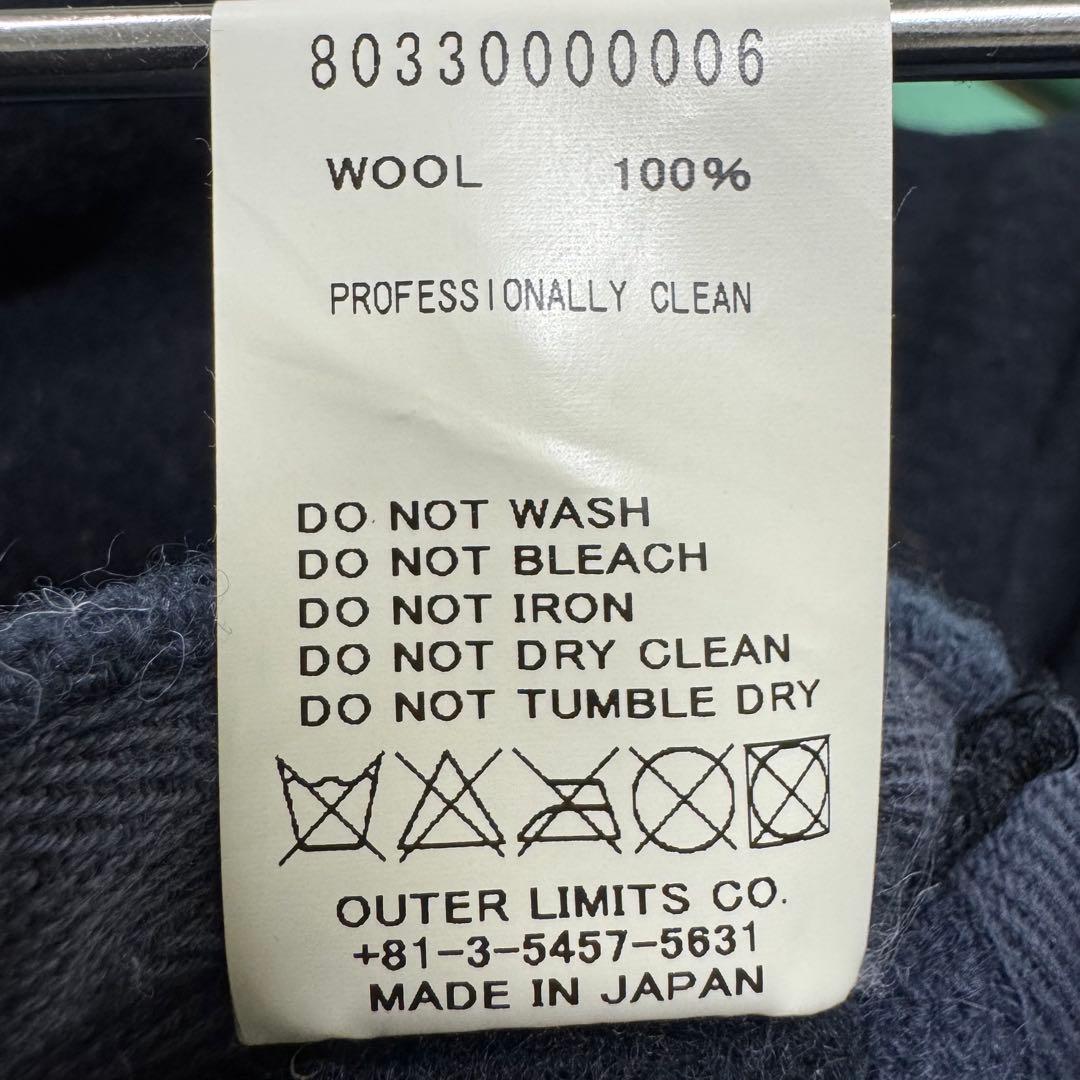 Nigel Caborne リバーシブルモンゴメリーコート 46ネイビーダッフル