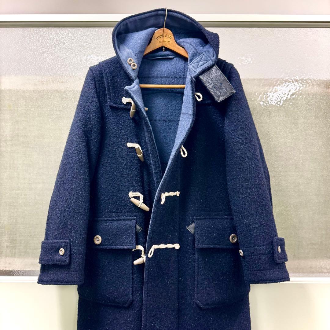 Nigel Caborne リバーシブルモンゴメリーコート 46ネイビーダッフル