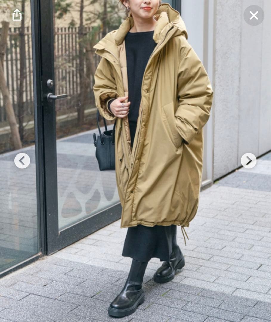 Spick and span 撥水フーデットダウンコート36 最終値下げ