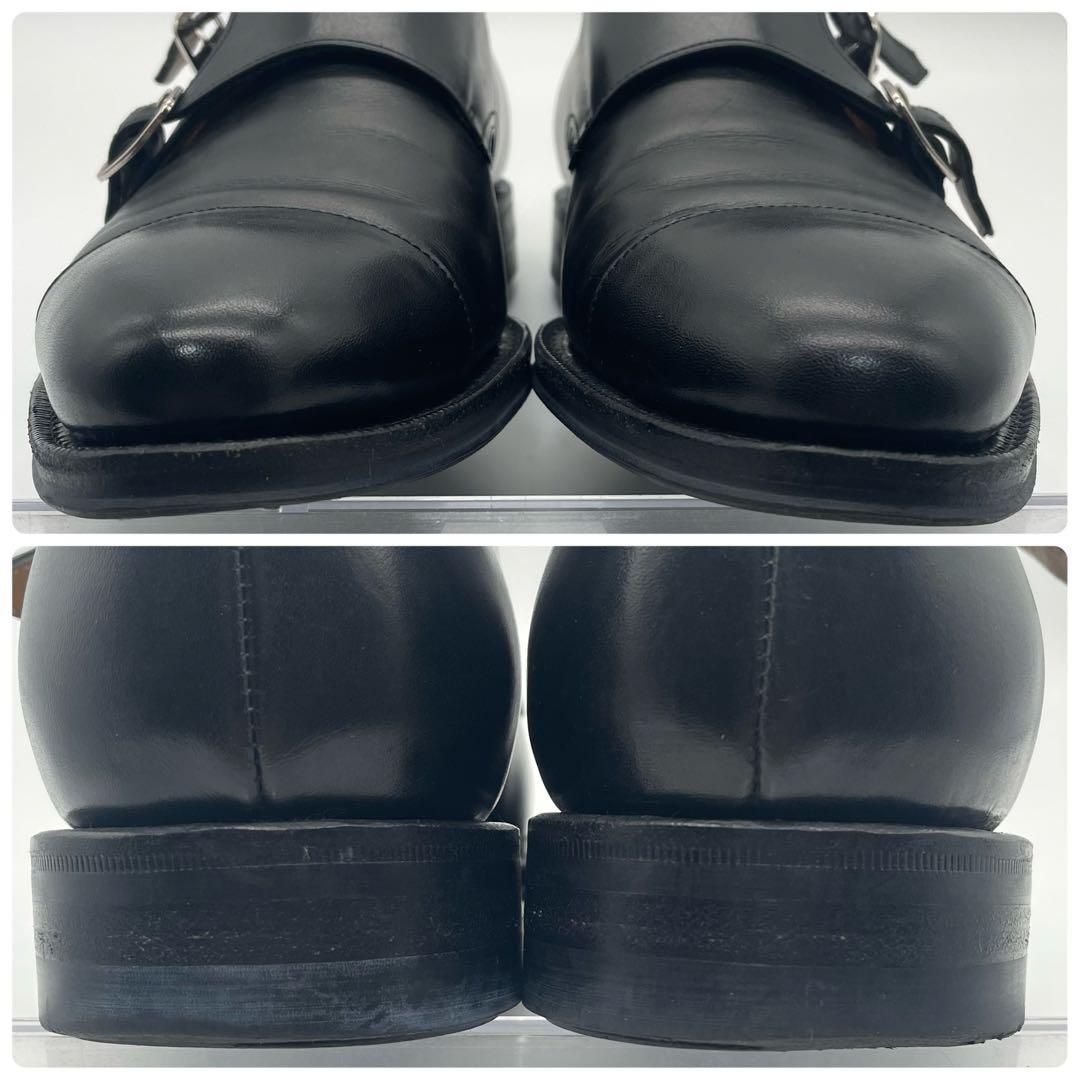 ジャランスリウァヤ　ダブルモンクストラップ　ビジネスシューズ