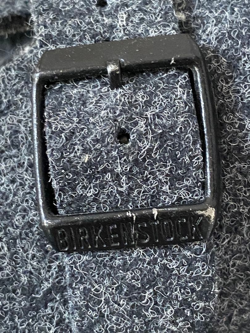 ★本日値下げ中　美品　レア　ビルケンシュトック　ボストン　フェルト　グレー　37