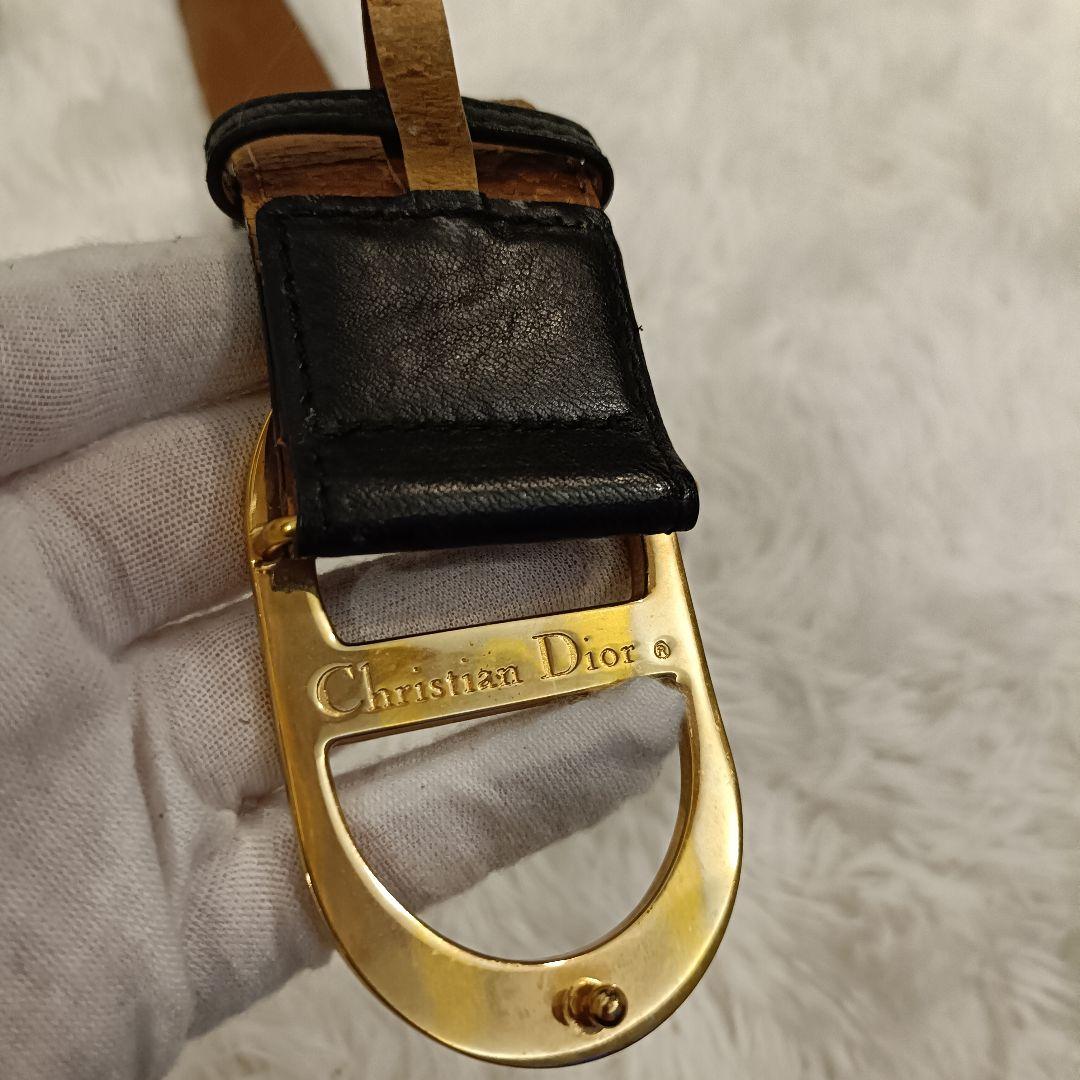 Dior✨　CDバックル　ブラック　ベルト　65cm ディオール