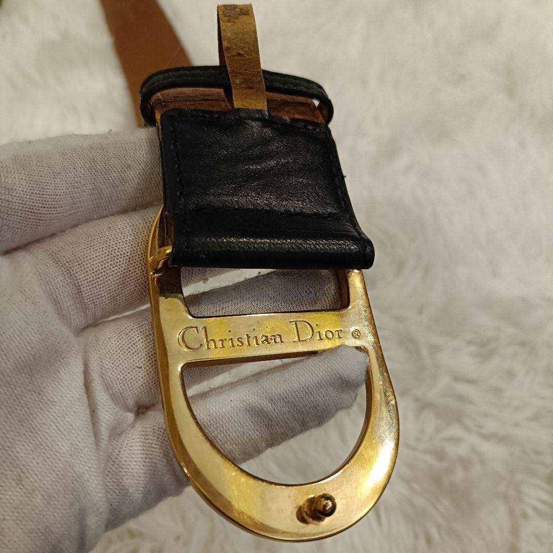 Dior✨　CDバックル　ブラック　ベルト　65cm ディオール