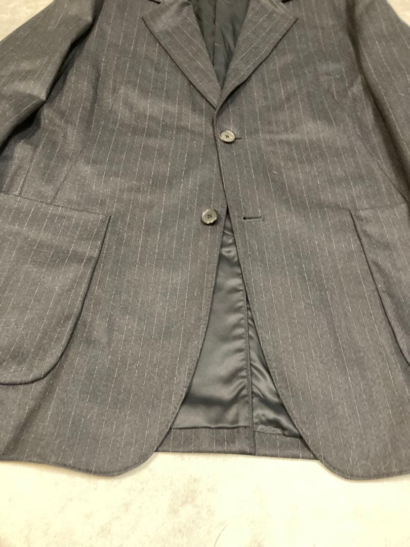 Y*K様 オーラリー WOOL FULLING FLANNEL STRIPE J