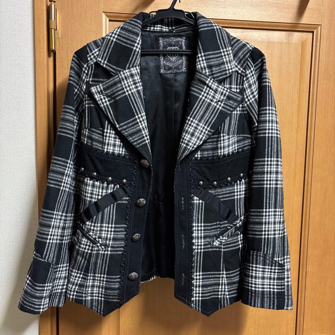 ALGONQUINS チェック テーラードジャケット