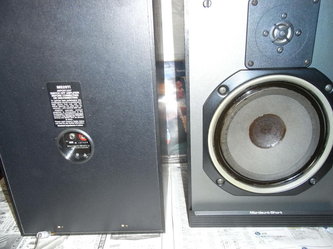 (英国）Mordant-Short 2-wayブックシェルフMS25Ti 動作品