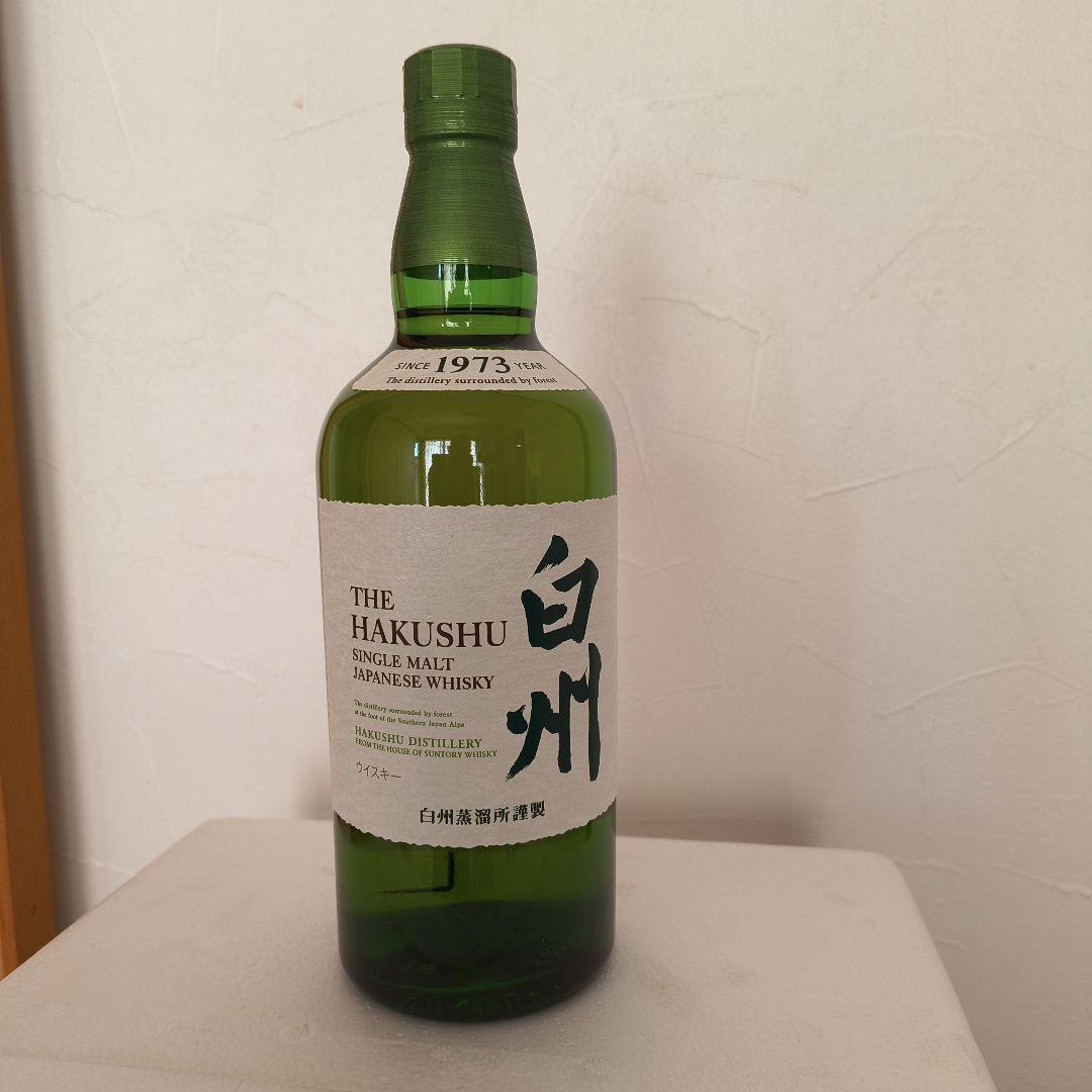 白州 シングルモルトウイスキー 700ml　サントリー　未開封　箱なし