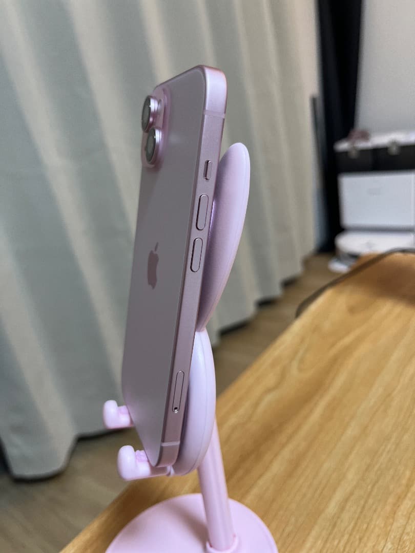 iPhone 15 ピンク 128GB 美品 バッテリー87%