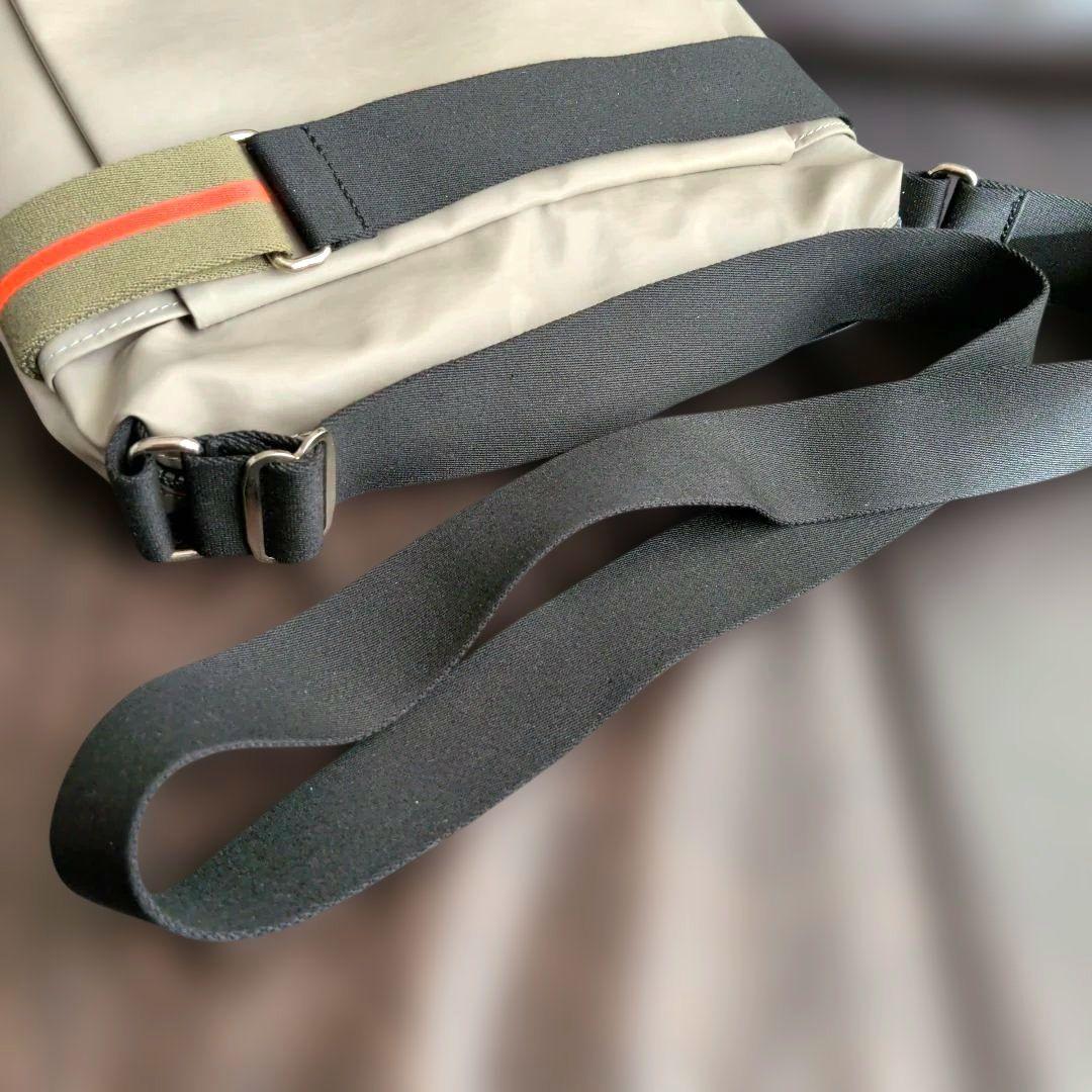 Jack Gomme グレー ナイロン ショルダーバッグ サコッシュ 軽量