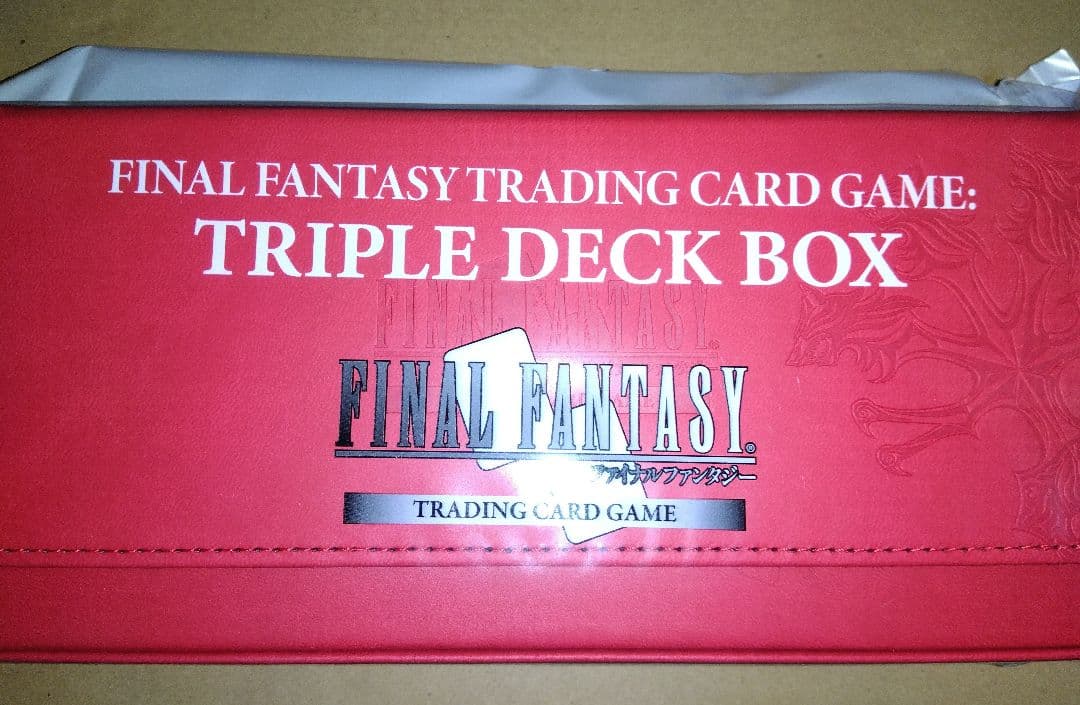 FFTCG トリプルデッキケース 新品未開封 ファイナルファンタジーTCG