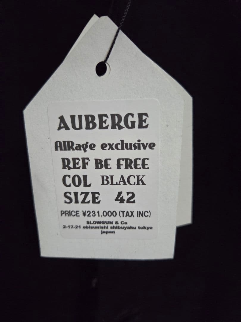 な*け様 AUBERGE 26SS別注 BE FREE シープスエードジャケット
