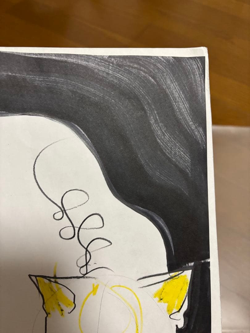 木原千春作 ドローイング 2019年作