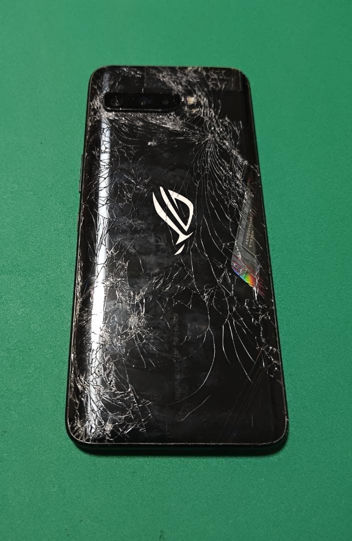 ASUS ROG PHONE3 12/512GB ジャンク品 背面カバー割れ