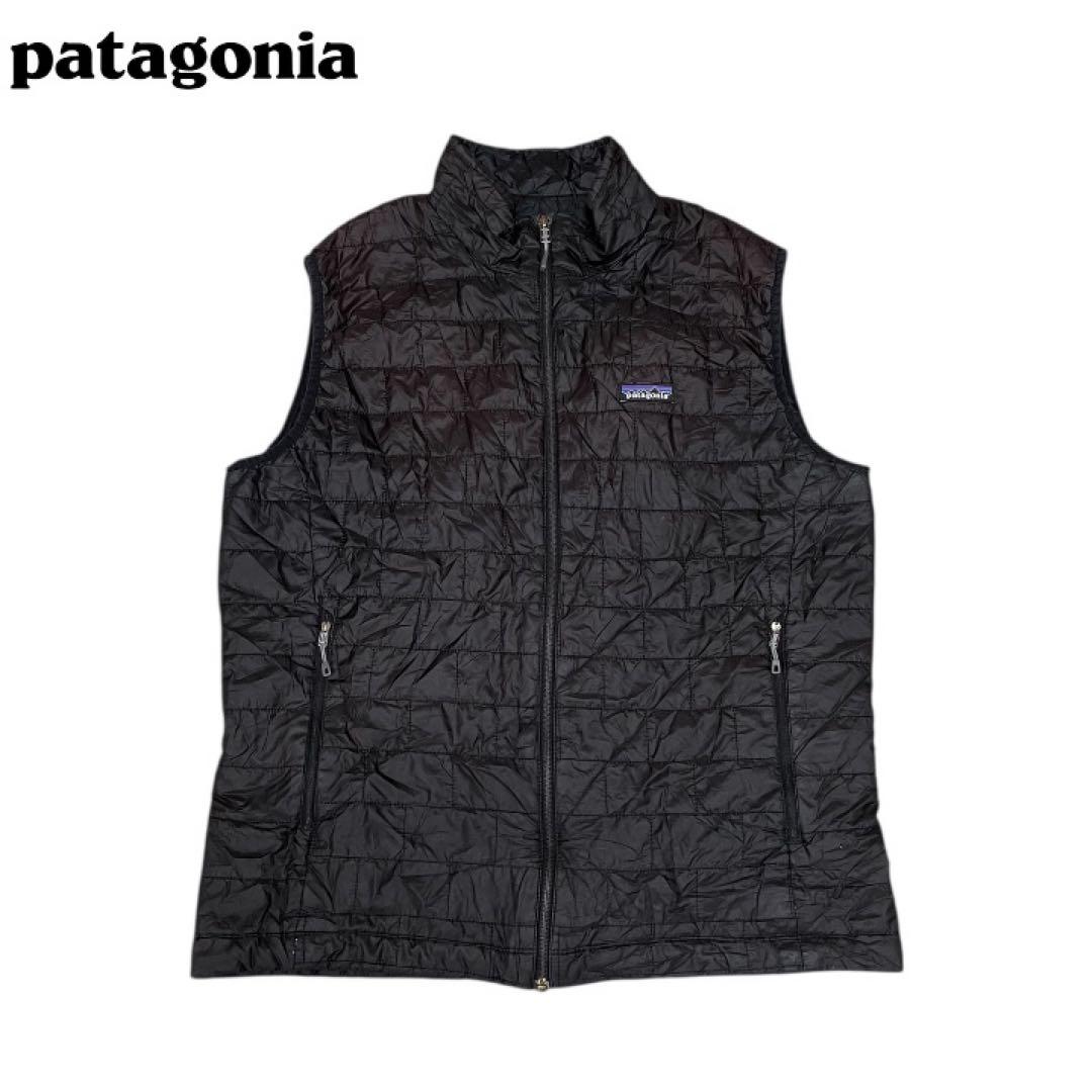Patagonia中綿ベストNano Puff Vest キルティングベスト古着