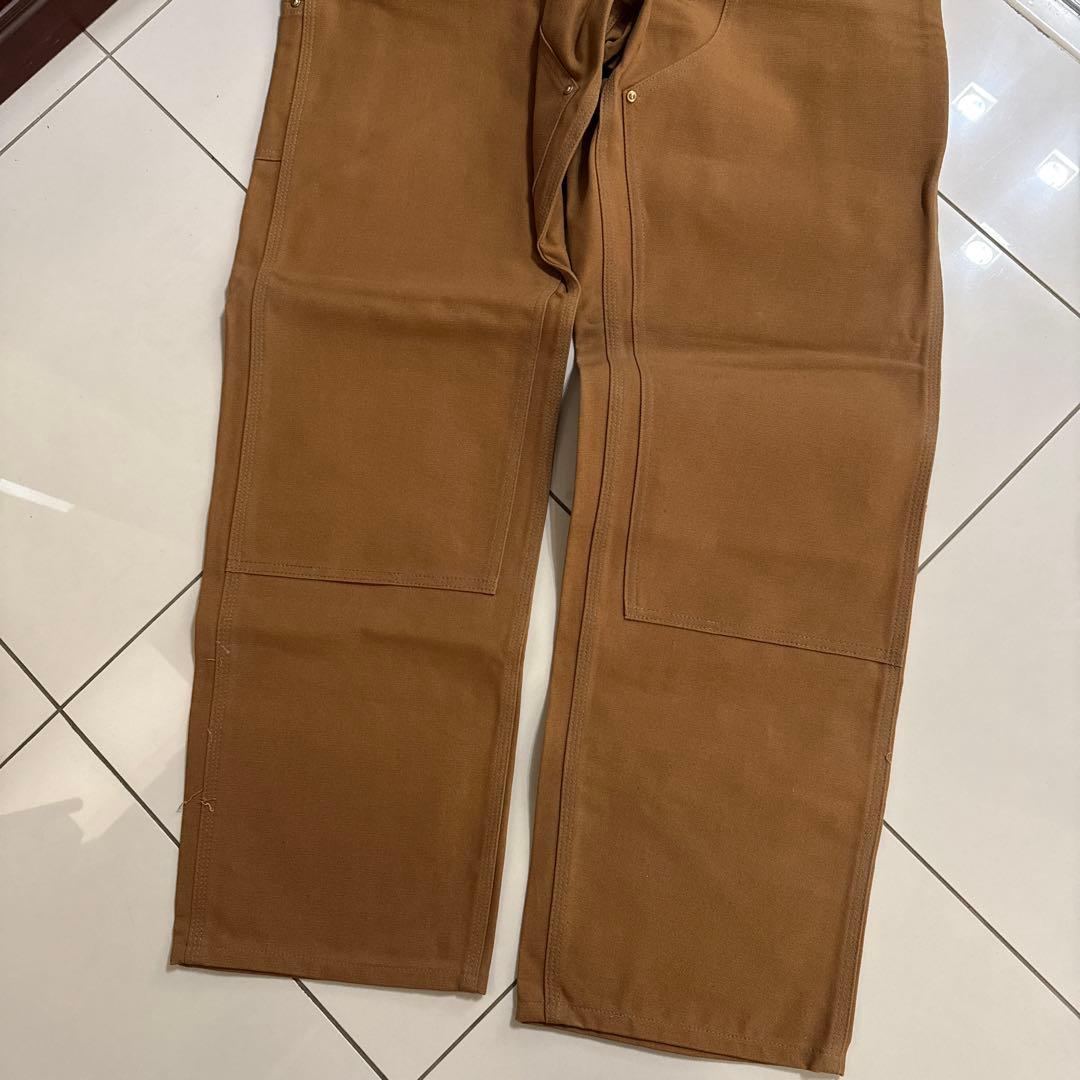 90's Carhartt ダブルニーペインターパンツ BRN W36 タグ付き
