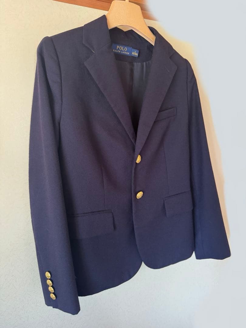 POLO ラルフローレン ネイビー ジャケット S 紺