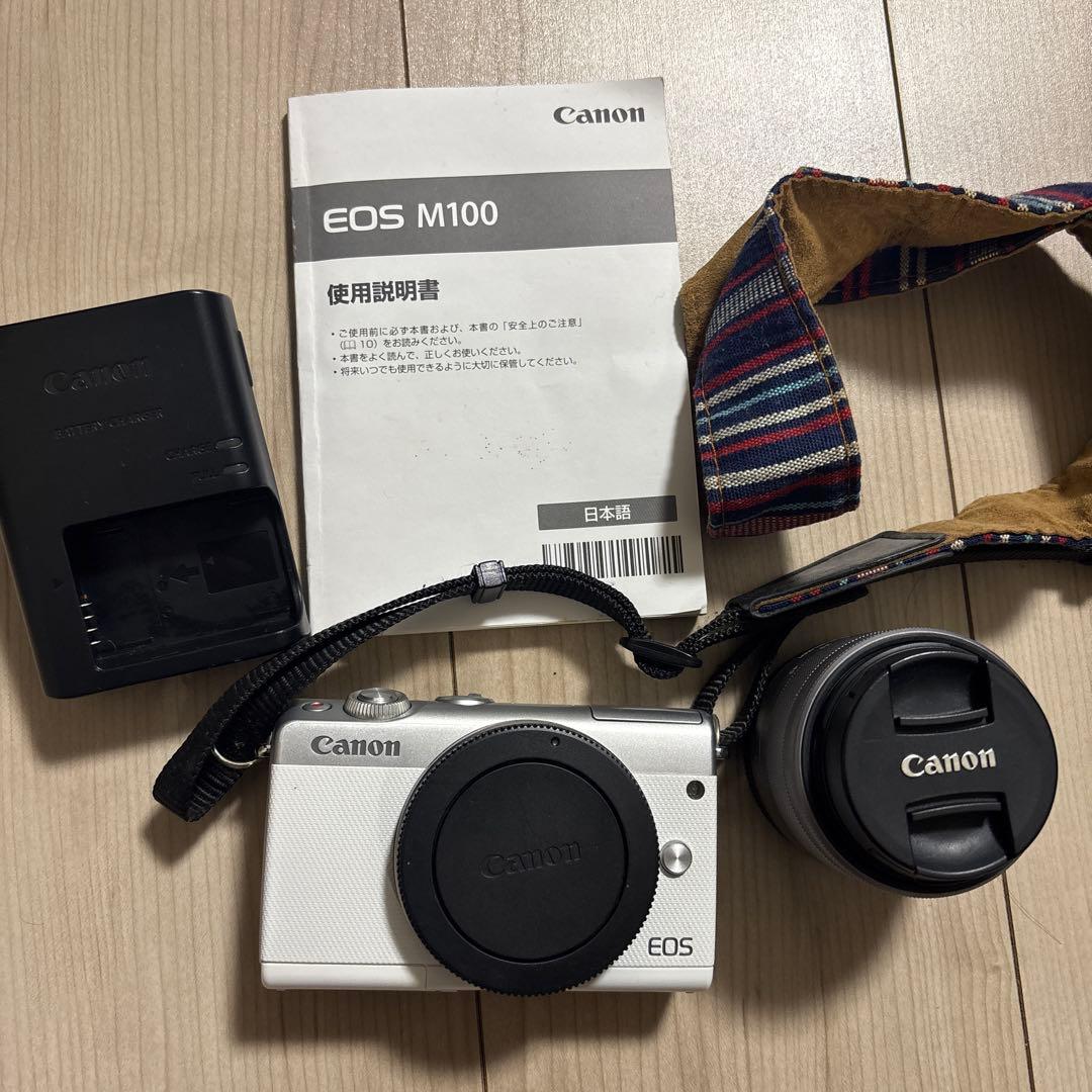 CanonEOS M100ホワイト