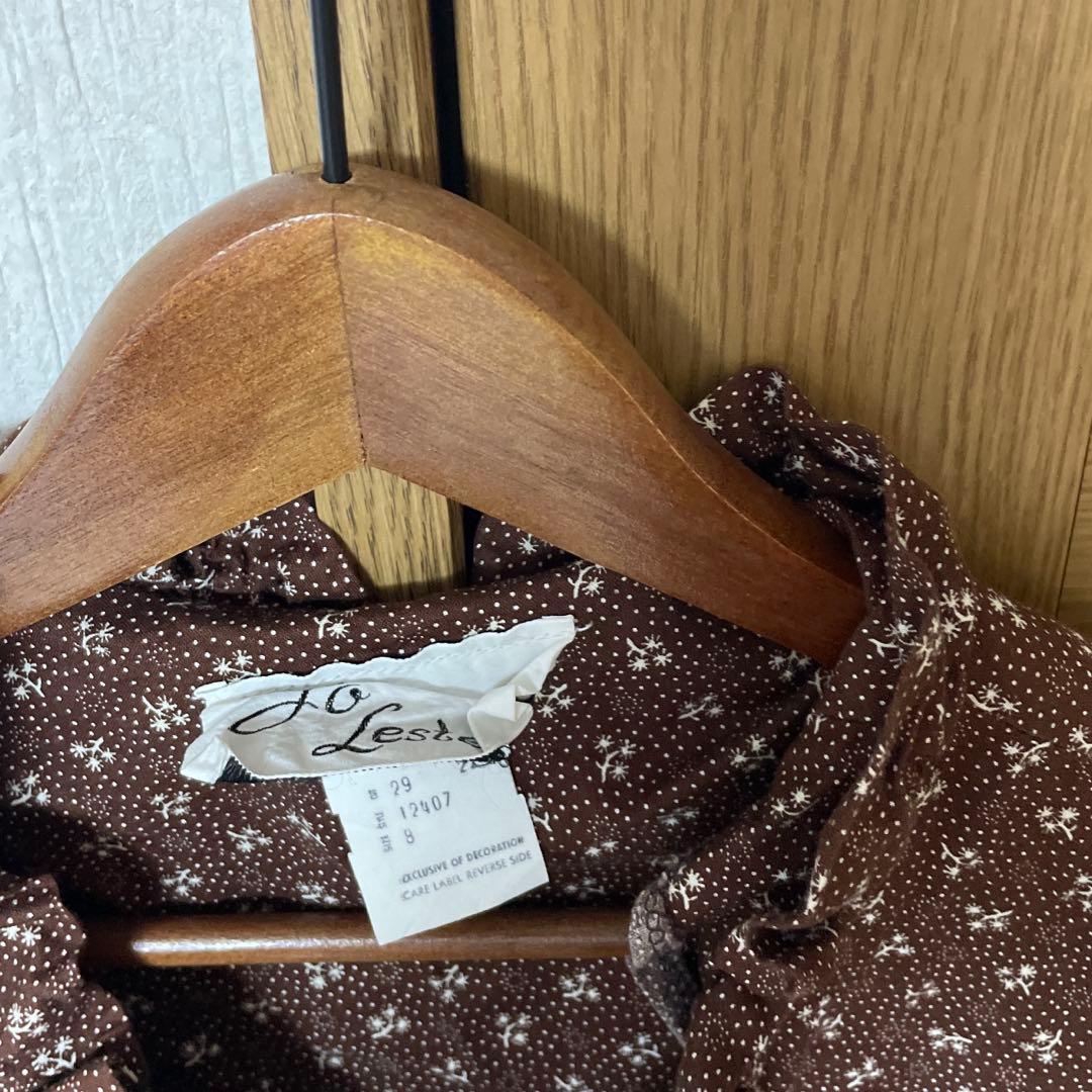 A*X様 ヴィンテージ　パッチワーク　70s ドレスデン柄ワンピース