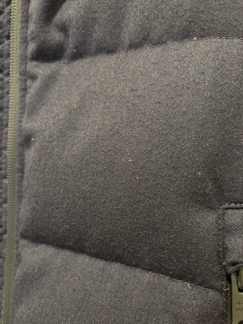 【やなぎ】タトラス　メンズ　ダウン　アゴルド　ネイビー