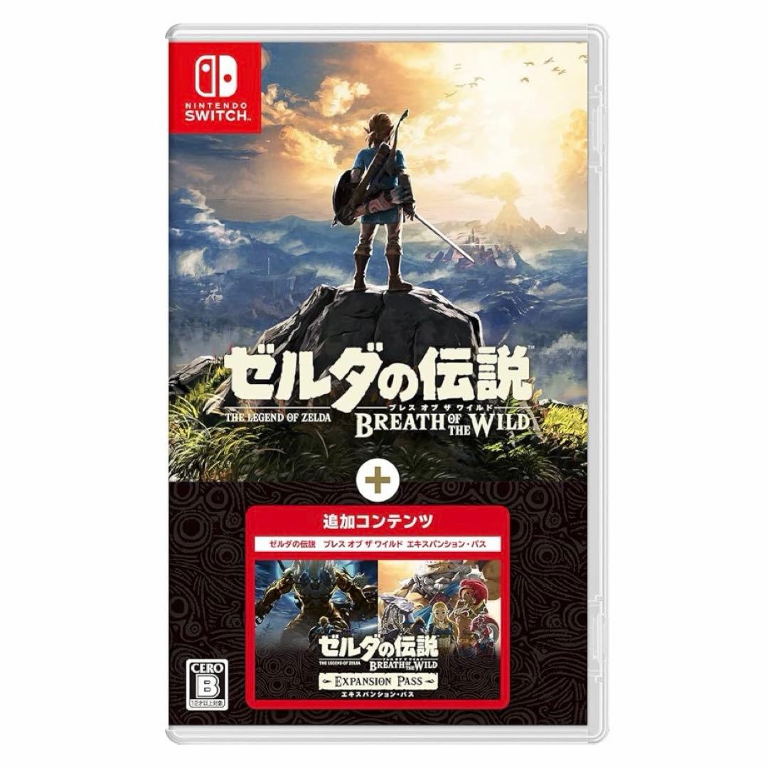 マ*ン様 【新品未開封】ゼルダの伝説 ブレス オブ ザ ワイルド + エキスパン