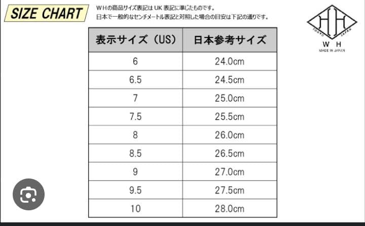 WH ダブルエイチ サイドゴアブーツ　新品未使用　US7 ダークブラウン